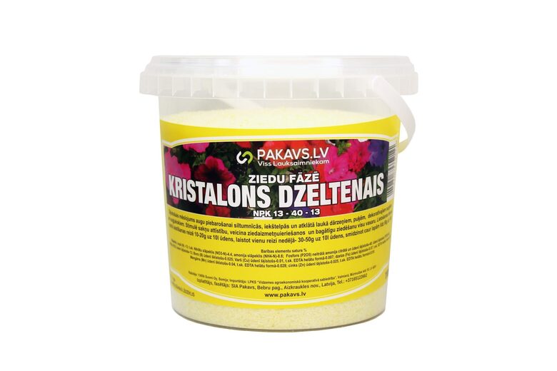Kristalons Dzeltenais 1kg