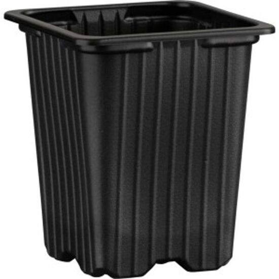 Tehniskie podiņi kvadrātveida 7x7x8cm melni 1gb