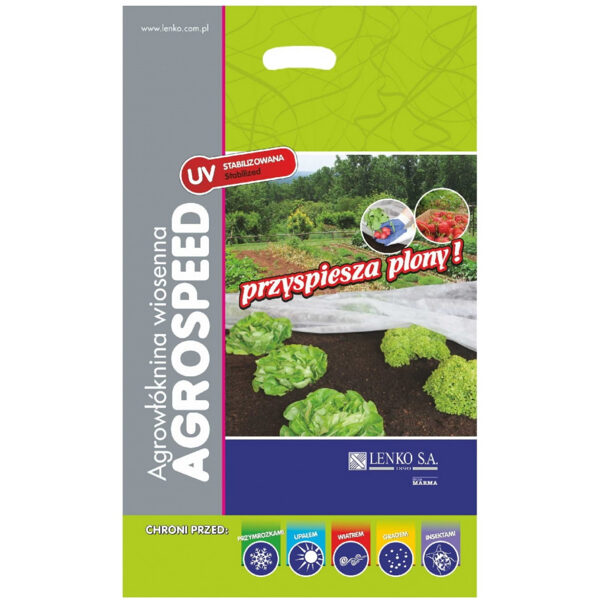 Agroplēve balta 1.6x5m 17g/m2. 1gb