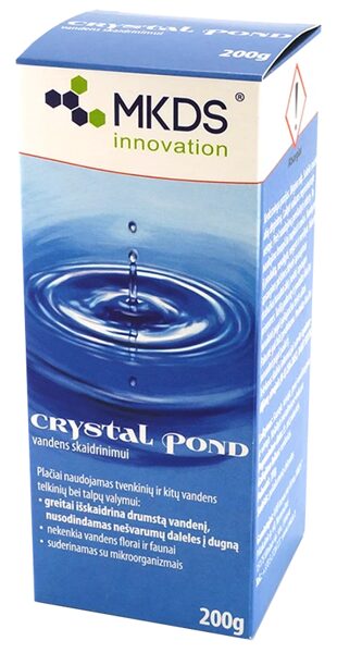 Crystal Pond ūdens dzidrinātājs 200g. 1gb