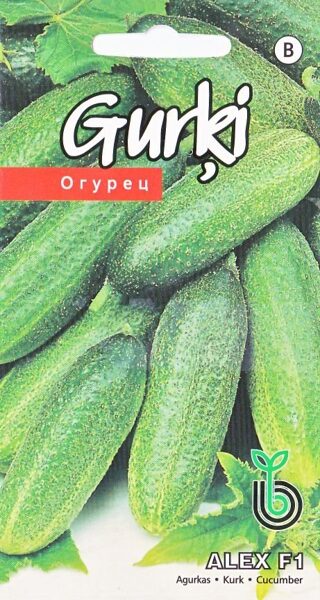 Gurķi lauka Alex 10 s. Gurķu sēklas.