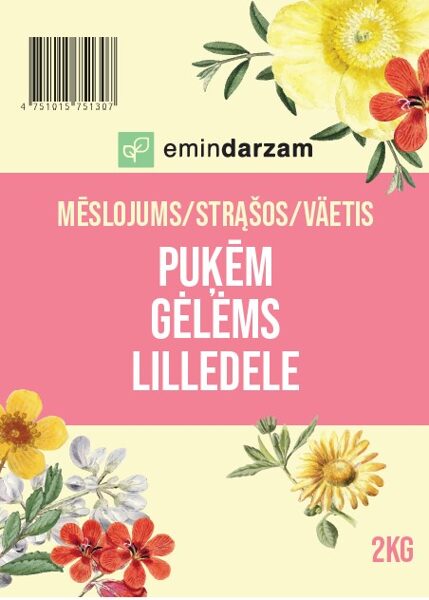 Mēslojums Puķēm. 2kg