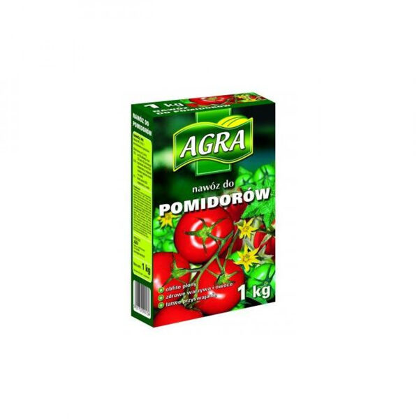 Mēslojums granulēts tomātiem, paprikai Agra 1kg