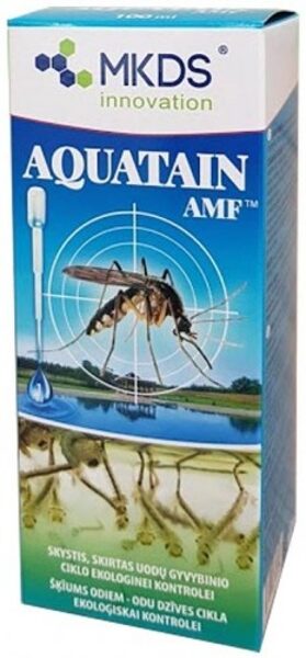 Odu un odu kāpuru kontrolei uz ūdensvirsmas. 100ml