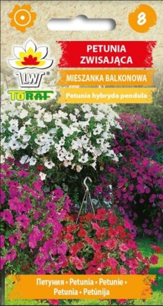 Petūnijas nokarenās mix 0.3g. Petūniju sēklas.