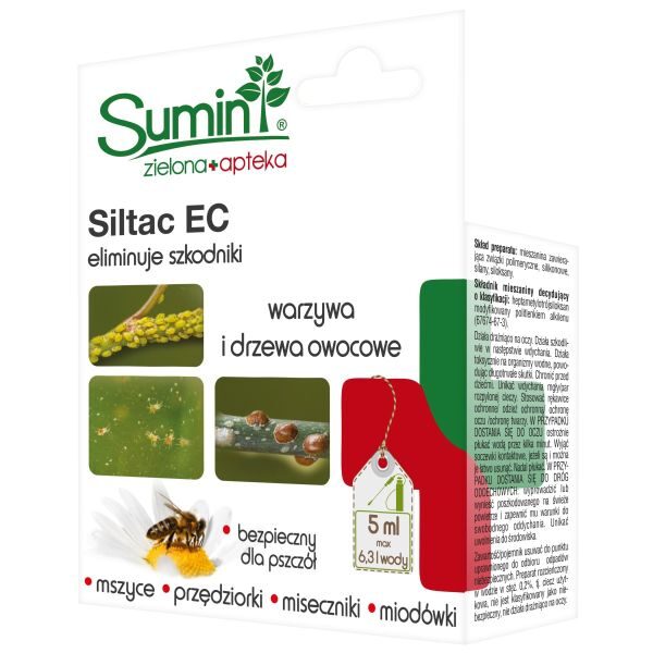 SILTAC EC līdzeklis pret laputīm, baltblusiņām, tīklērcēm. 5ml