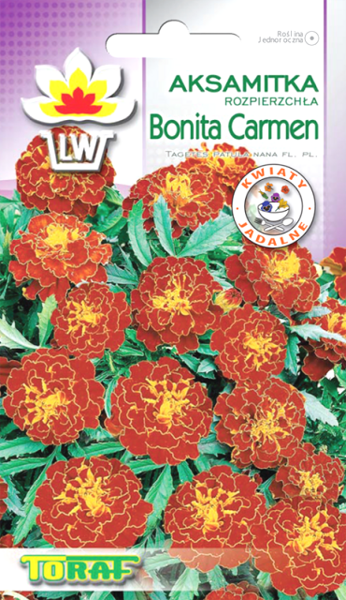 Samtenes zemās Bonita Carmen 1g. Samteņu sēklas.