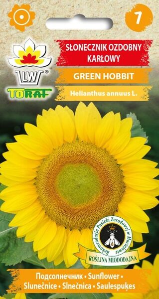 Saulespuķe zemā Green Hobbit 1g. Saulespuķu sēklas.