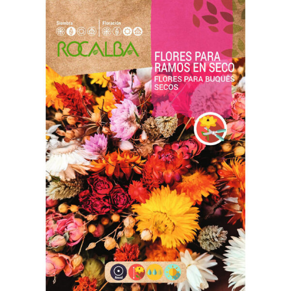 Sēklu maisījums sauso ziedu kompozīcijām 3g. 