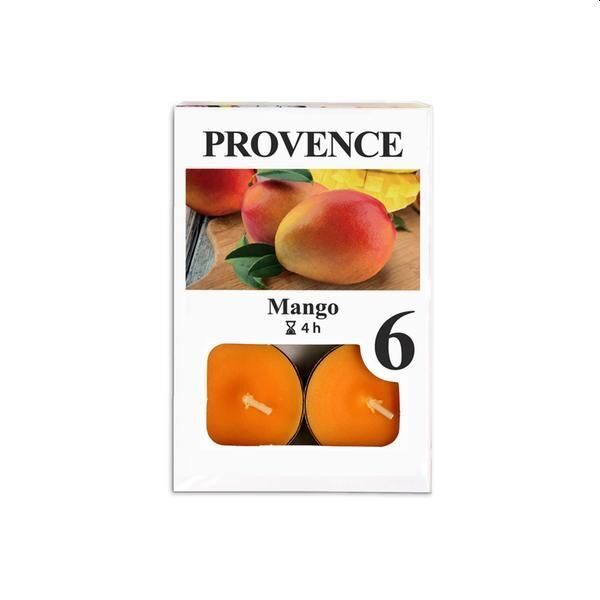  Tējas sveces smaržīgās Mango 6gb. 