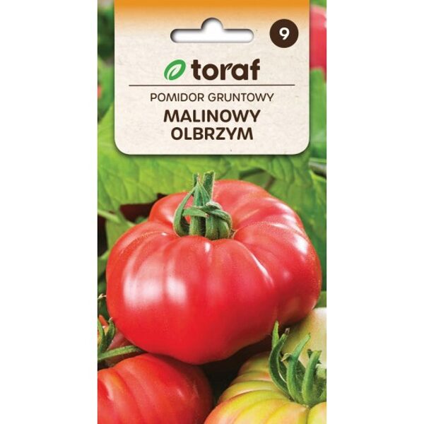 Tomāti MALINOWY OLBRZYM 0.5g. Tomātu sēklas.