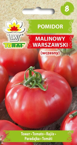 Tomāti Malinowy Warszawski 0.5g. Tomātu sēklas. 