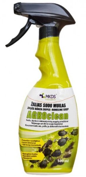 Zaļās ziepes Agroclean. 500ml