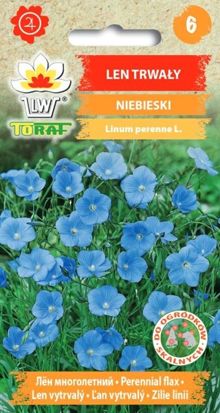 Zilie lini 1g. Linu sēklas.