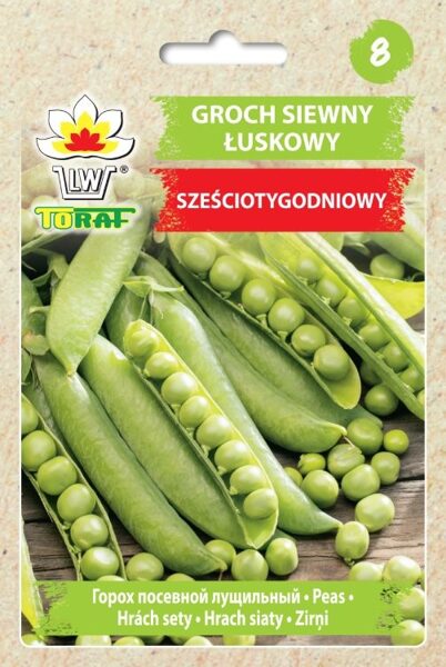 Zirņi Szesciotygodniowy 50g. Zirņu sēklas.