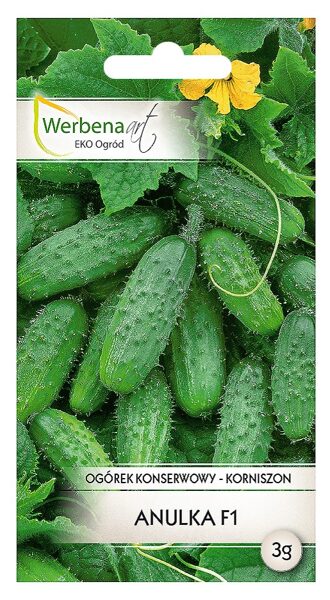 Gurķi kornišoni Anulka F1 3g. Gurķu sēklas.