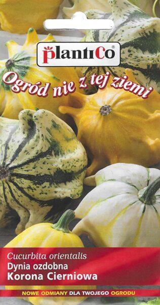 Ķirbīši dekoratīvie Korona mix 1g. Dekoratīvo ķirbju sēklas.