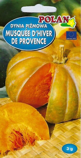 Ķirbji muskata Musquee D'hiver De Provence 3g. Ķirbju sēklas.
