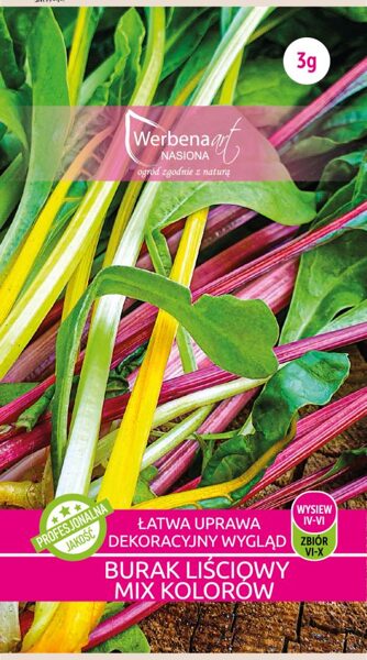 Mangoldi KRĀSAINIE MIX 3g. Mangolda sēklas.