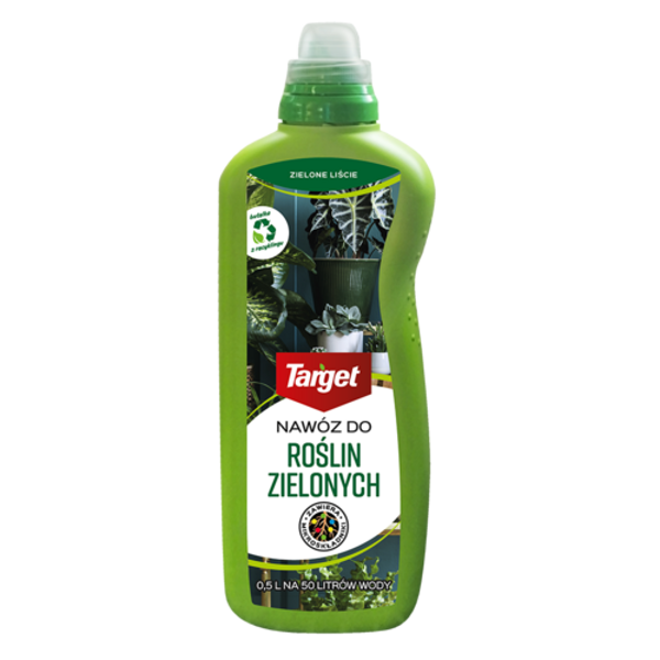 Mēslojums ZAĻAJIEM AUGIEM & TELPAUGIEM. 1l 