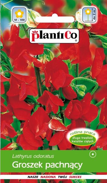 Puķuzirņi smaržīgie sarkani. 2g