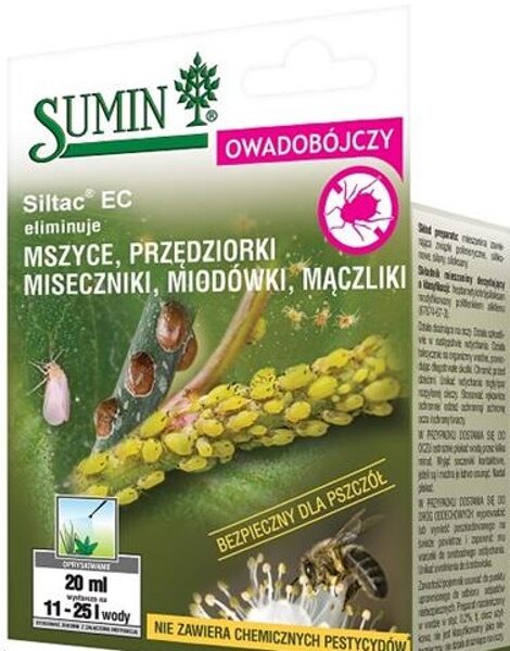 SILTAC EC līdzeklis pret laputīm, baltblusiņām, tīklērcēm. 20ml