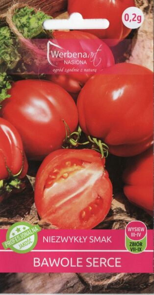 Tomāti BAWOLE SERCE (Vērša sirds) 0.2g. Tomātu sēklas.