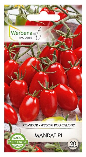 Tomāti ķirštomāti Mandat F1 20gab. Tomātu sēklas.