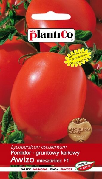 Tomāti zemie Awizo F1  0,5g. Tomātu sēklas.